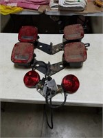 3 sets of tail lights