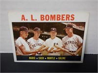 1964 TOPPS A.L. BOMBERS #331 MICKEY MANTLE