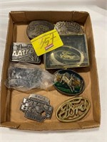 FLAT OF BELT BUCKLES OF ALL KINDS