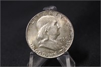 1950 Franklin Silver Half Dollar