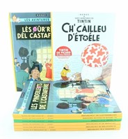 Tintin. Lot de 8 volumes en langues régionales