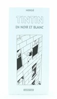 Coffret collector Tintin en noir et blanc