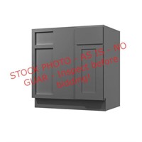 Reliabilt Corner Base Cabinet, 36x34.5x24in