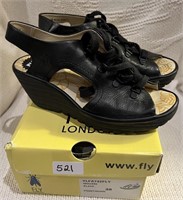 New Fly London Lace up Sandals