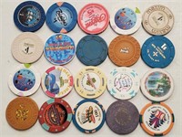 19 Las Vegas Nevada Casino Chips