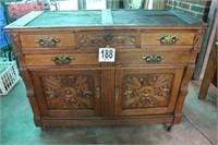 Vintage Buffet Cabinet (Needs New Top) (BUYER