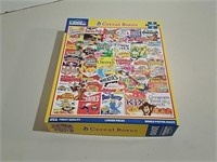 Cereal Boxes 1000pc Puzzle- Box Open