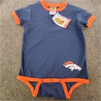 NWT Denver Broncos Onsie 24 Months