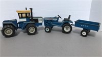 Ford FW-60 & Ford LGT145 Tractors W/Trailer