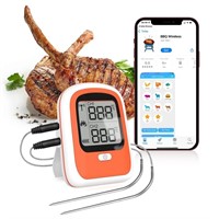 SM4642  RUXAN Wireless 2 Probe Grill Thermometer,