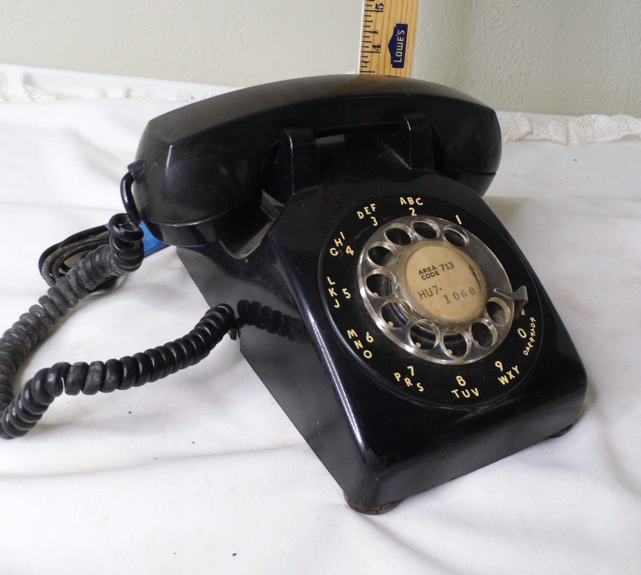 Vtg Bell System Western Electric Rotary Phone