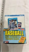 1987 baseball logo stickers and cards