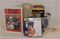 Guitar Instructional DVD's and Sheet Music, Small