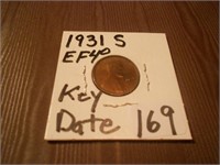 1931S Key Date Penny