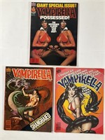 Warren Vampirella Lot Nos.76. 79. 83. 1979