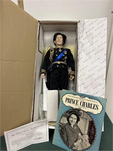 Danbury Mint Prince Charles Bridegroom Doll
