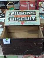 Wilson's Biscuit Crate - 13" x 20"