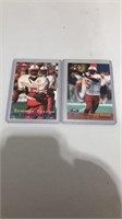 Vintage Tommy Frazier football cards