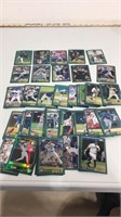 Large lot of 2001 topps chrome baseball cards