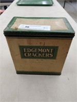 Vintage Edgemont Tin Litho Cracker Tin
