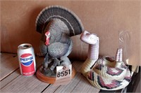Acrylic Turkey Figure & Toy Rattlesnake