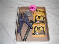 Tape Measures & Clamp