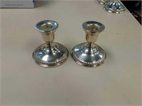Pair Sterling columbia weighted candlestick