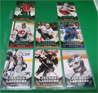 8x French 2010-11 Upper Deck Young Guns Rookies