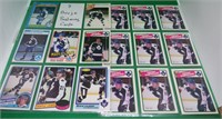 8x Borje Salming Leafs Cards 9x 2nd Yr Damphousse