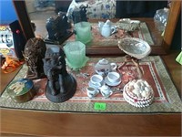 Elephants, Shells, Glassware & More