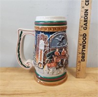 1997 Budweiser Home for the Holidays Beer Stein