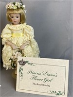 Princess Diana's Flower Girl Porcelain Doll