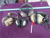 Four Sets of Headphones