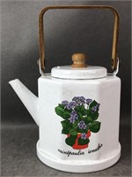 Vintage M. Kamenstein Enameled Watering Can