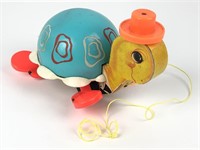 Vintage Fisher-Price Turtle Pull Toy