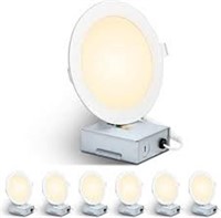 6 PIECES OF 6INCH LEPRO LED RECESSED DOWNLIGHT