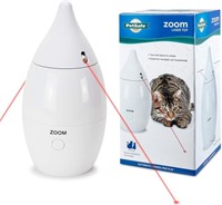 PETSAFE ZOOM ROTATING LASER CAT TOY, AUTOMATIC