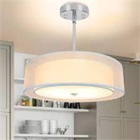 15INCH DINGLILIGHTING DRUM SHADE CEILING LIGHT