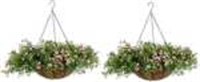 Set of 2 Hanging Planters