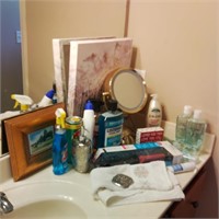 Contents of Bathroom Counter
