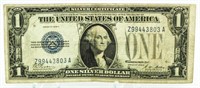 1928-A Funny Back Silver Certificate