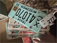 LICENSE PLATE LOT