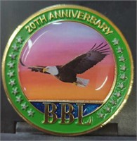 Deer camp BBL challenge coin