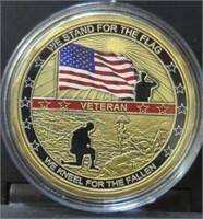 Veteran challenge coin