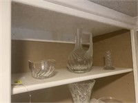Glass Wine Decanter, Cystal Bowl & Vase