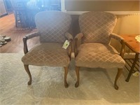 Two Matching Armchairs