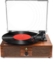Vintage Vinyl Record Player  3 Speed  Brown