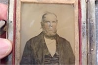 Antique Ambrotype of a Man - Fancy Case