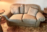 Multi-Tone Loveseat with (2) Matching Pillows