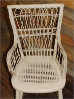 Small Wicker Rocking Chair